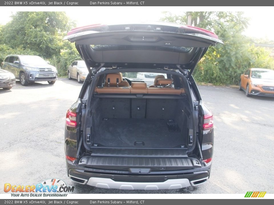 2022 BMW X5 xDrive40i Jet Black / Cognac Photo #14