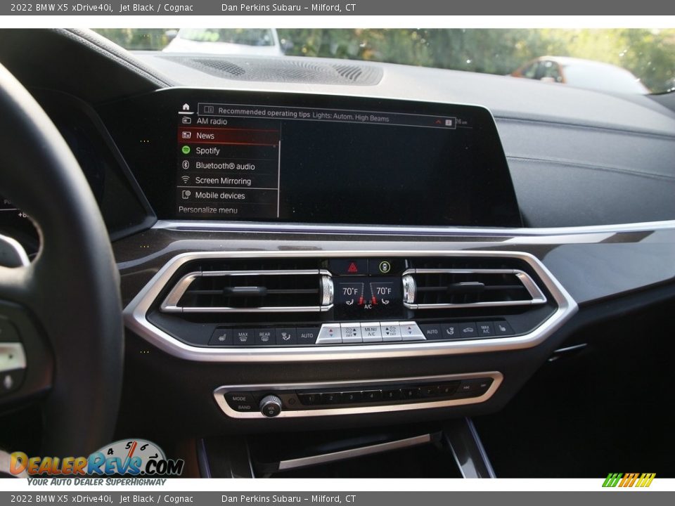 2022 BMW X5 xDrive40i Jet Black / Cognac Photo #22