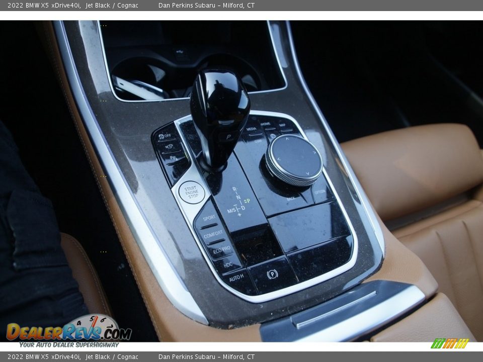 2022 BMW X5 xDrive40i Jet Black / Cognac Photo #25