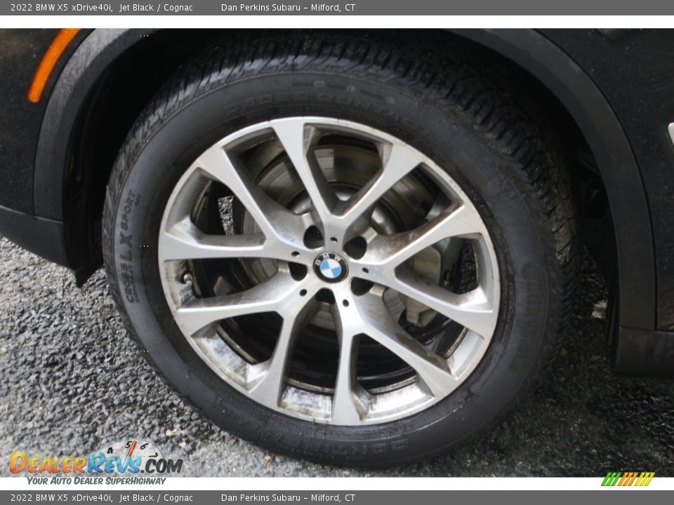 2022 BMW X5 xDrive40i Jet Black / Cognac Photo #26