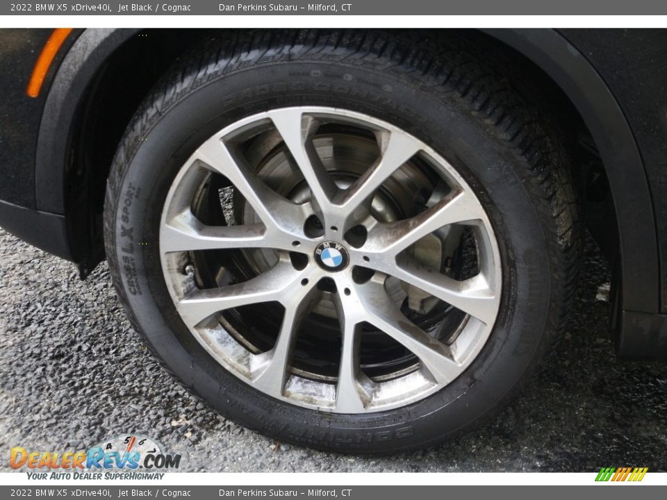 2022 BMW X5 xDrive40i Jet Black / Cognac Photo #27