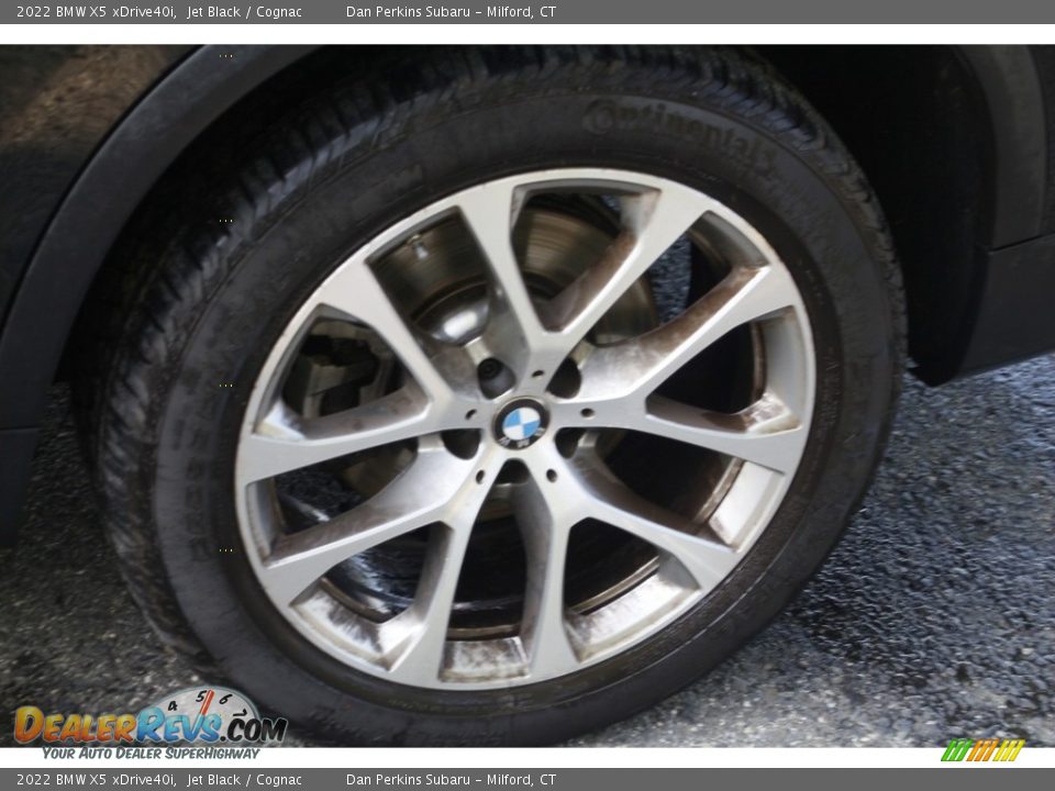 2022 BMW X5 xDrive40i Jet Black / Cognac Photo #28
