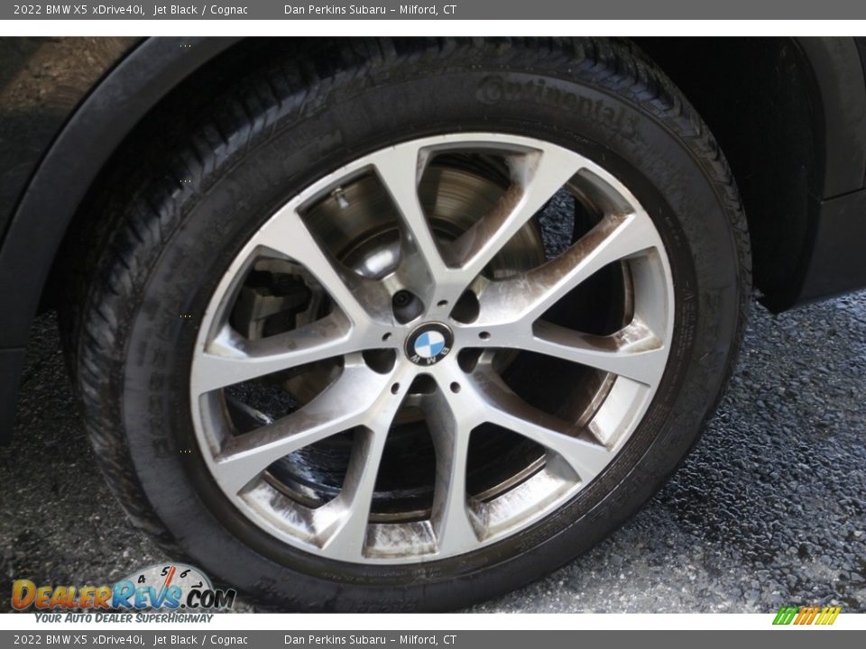 2022 BMW X5 xDrive40i Jet Black / Cognac Photo #29