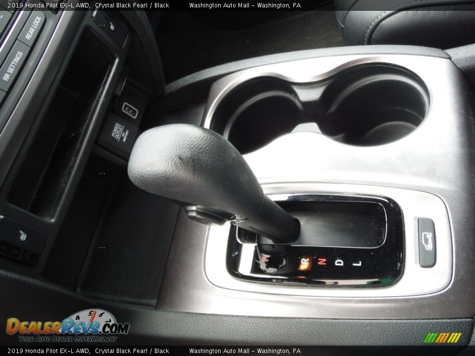 2019 Honda Pilot EX-L AWD Crystal Black Pearl / Black Photo #20