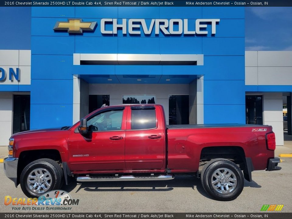 Siren Red Tintcoat 2016 Chevrolet Silverado 2500HD LT Double Cab 4x4 Photo #1