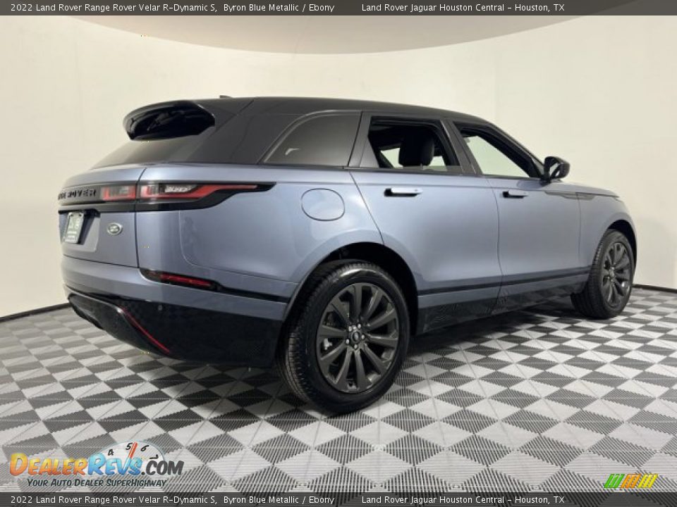 2022 Land Rover Range Rover Velar R-Dynamic S Byron Blue Metallic / Ebony Photo #2