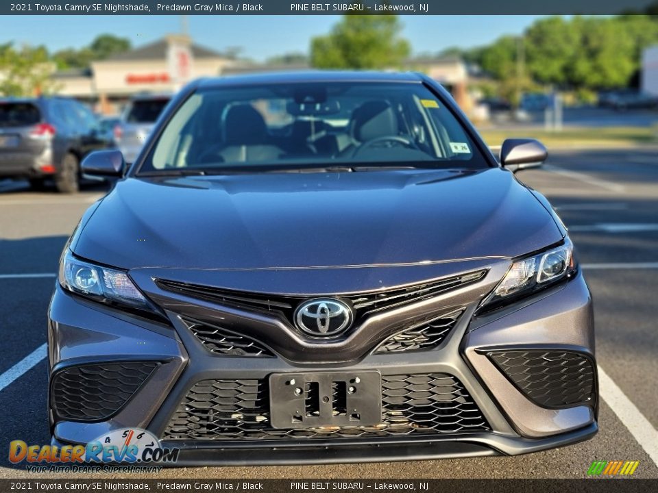 2021 Toyota Camry SE Nightshade Predawn Gray Mica / Black Photo #2