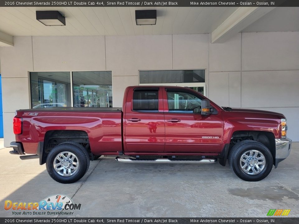 Siren Red Tintcoat 2016 Chevrolet Silverado 2500HD LT Double Cab 4x4 Photo #3