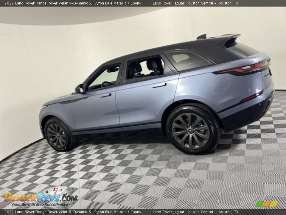 2022 Land Rover Range Rover Velar R-Dynamic S Byron Blue Metallic / Ebony Photo #6