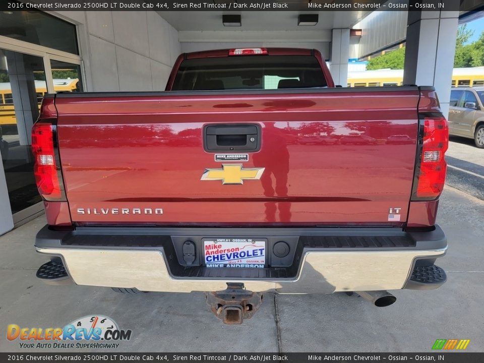 2016 Chevrolet Silverado 2500HD LT Double Cab 4x4 Siren Red Tintcoat / Dark Ash/Jet Black Photo #5