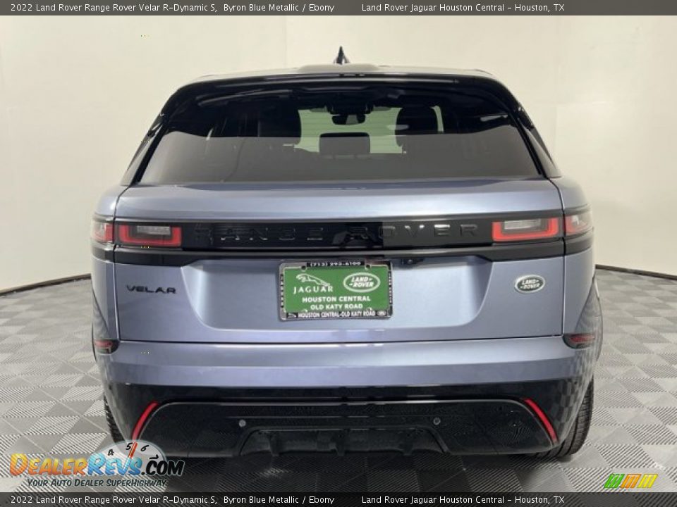 2022 Land Rover Range Rover Velar R-Dynamic S Byron Blue Metallic / Ebony Photo #7