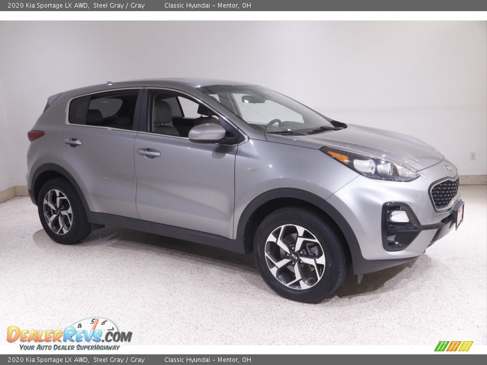 2020 Kia Sportage LX AWD Steel Gray / Gray Photo #1