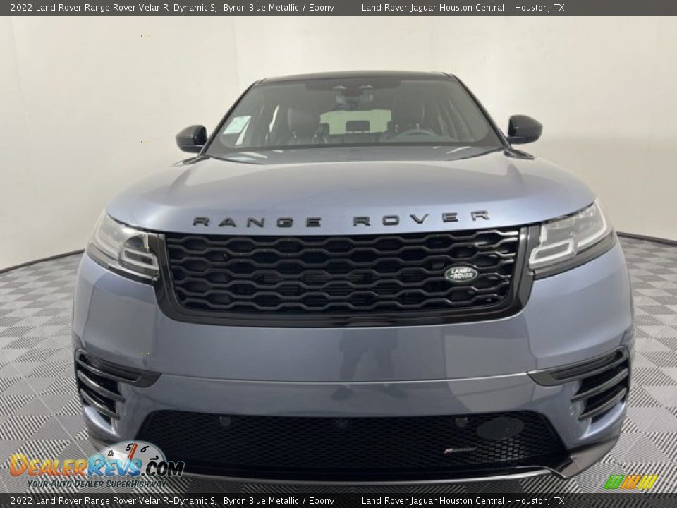 2022 Land Rover Range Rover Velar R-Dynamic S Byron Blue Metallic / Ebony Photo #8