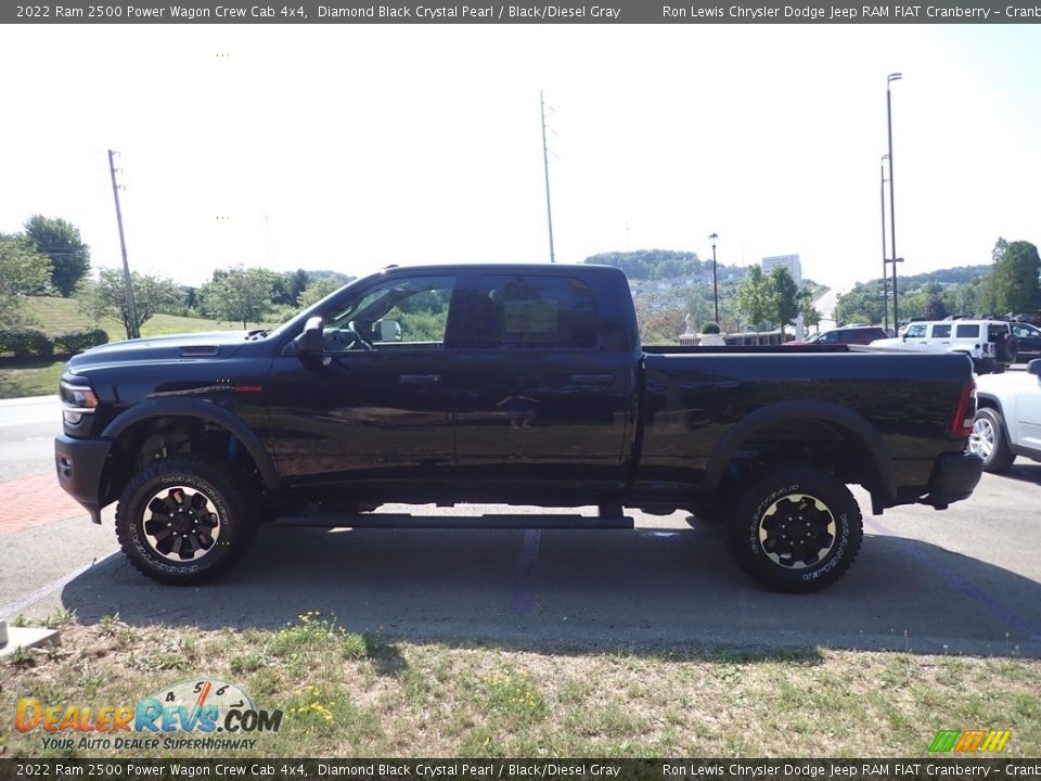 2022 Ram 2500 Power Wagon Crew Cab 4x4 Diamond Black Crystal Pearl / Black/Diesel Gray Photo #2