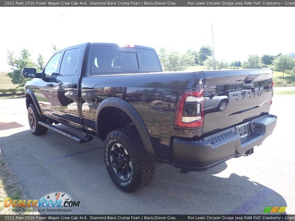 2022 Ram 2500 Power Wagon Crew Cab 4x4 Diamond Black Crystal Pearl / Black/Diesel Gray Photo #3