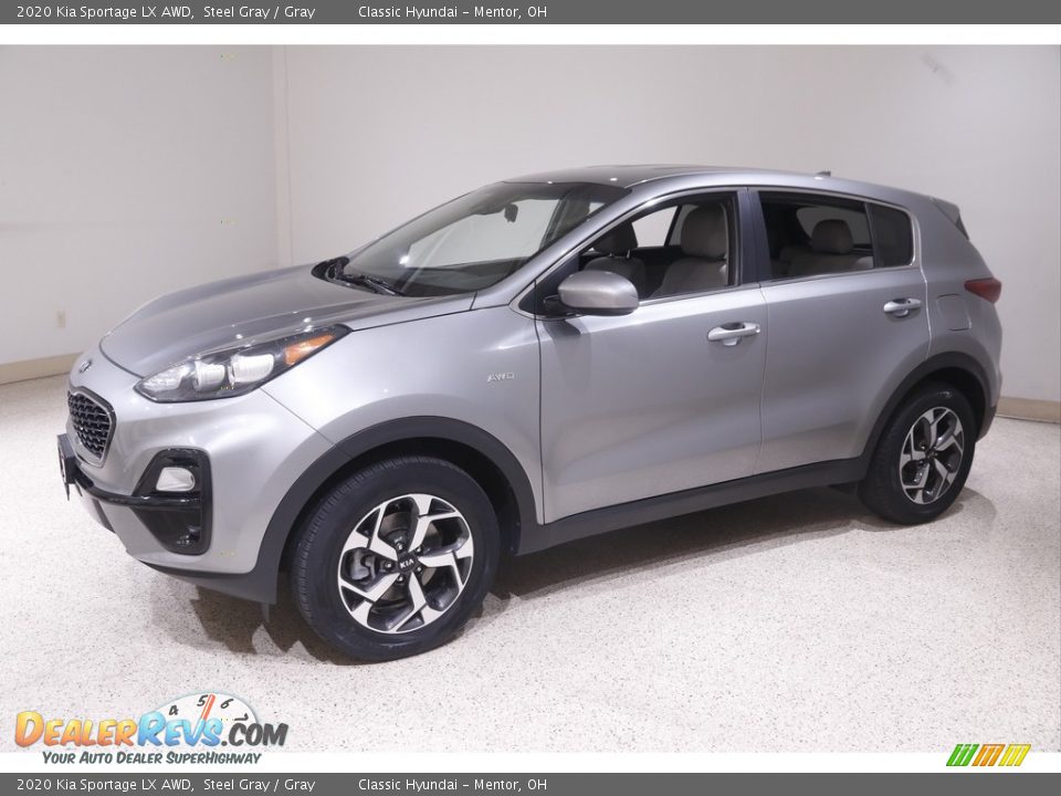 2020 Kia Sportage LX AWD Steel Gray / Gray Photo #3