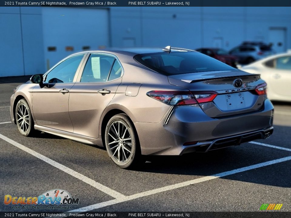 2021 Toyota Camry SE Nightshade Predawn Gray Mica / Black Photo #8