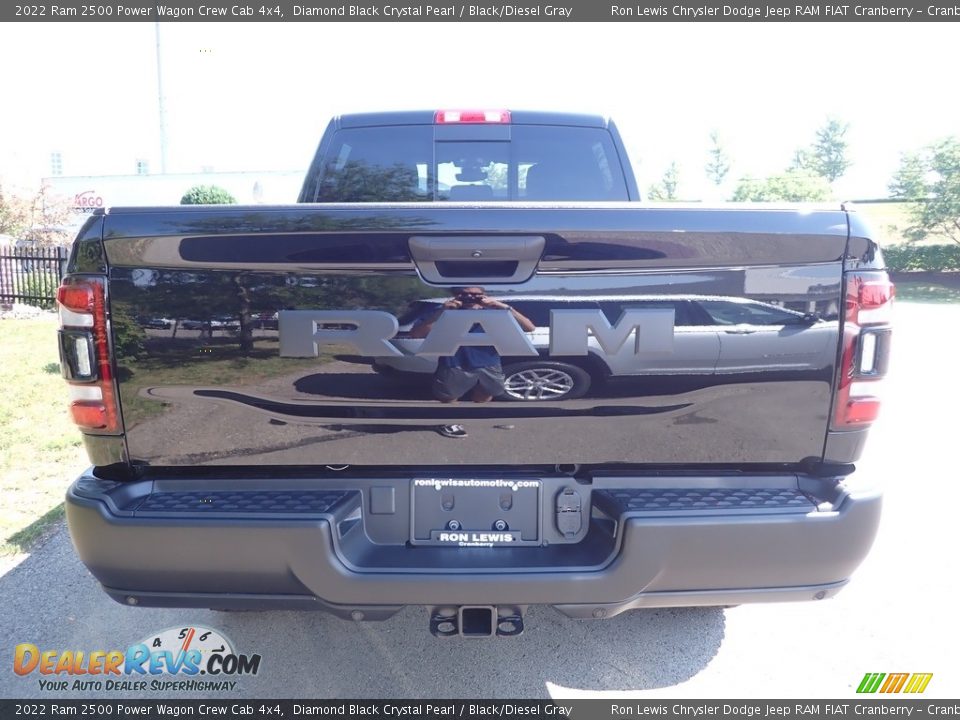 2022 Ram 2500 Power Wagon Crew Cab 4x4 Diamond Black Crystal Pearl / Black/Diesel Gray Photo #4