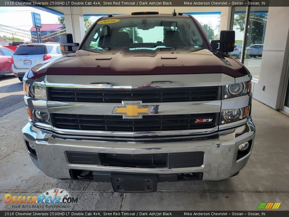 2016 Chevrolet Silverado 2500HD LT Double Cab 4x4 Siren Red Tintcoat / Dark Ash/Jet Black Photo #9