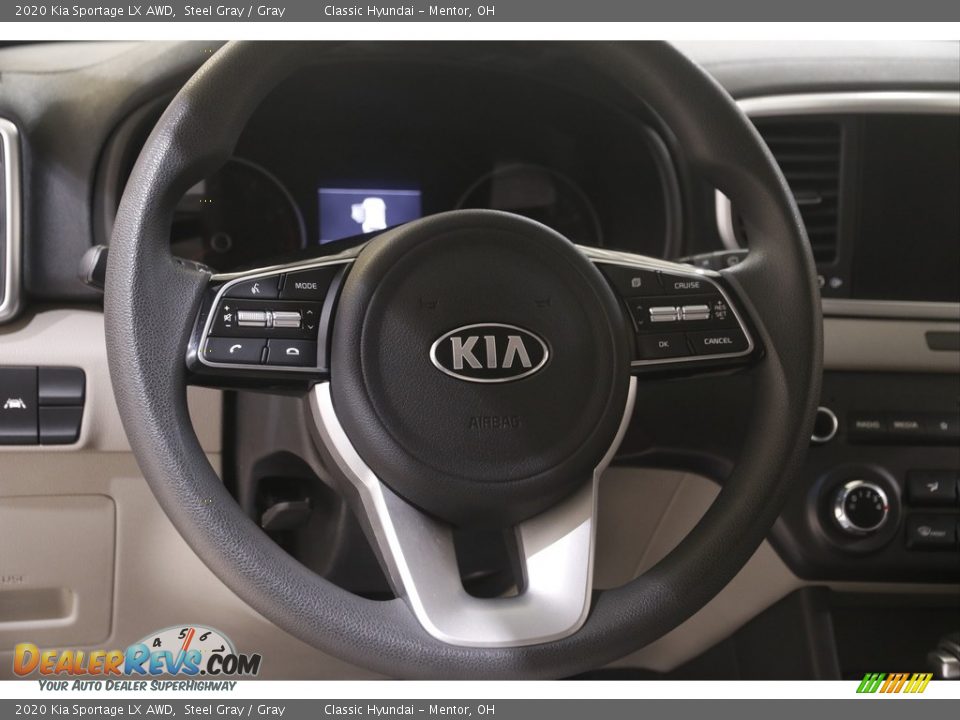 2020 Kia Sportage LX AWD Steel Gray / Gray Photo #7