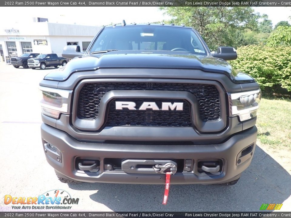 2022 Ram 2500 Power Wagon Crew Cab 4x4 Diamond Black Crystal Pearl / Black/Diesel Gray Photo #8