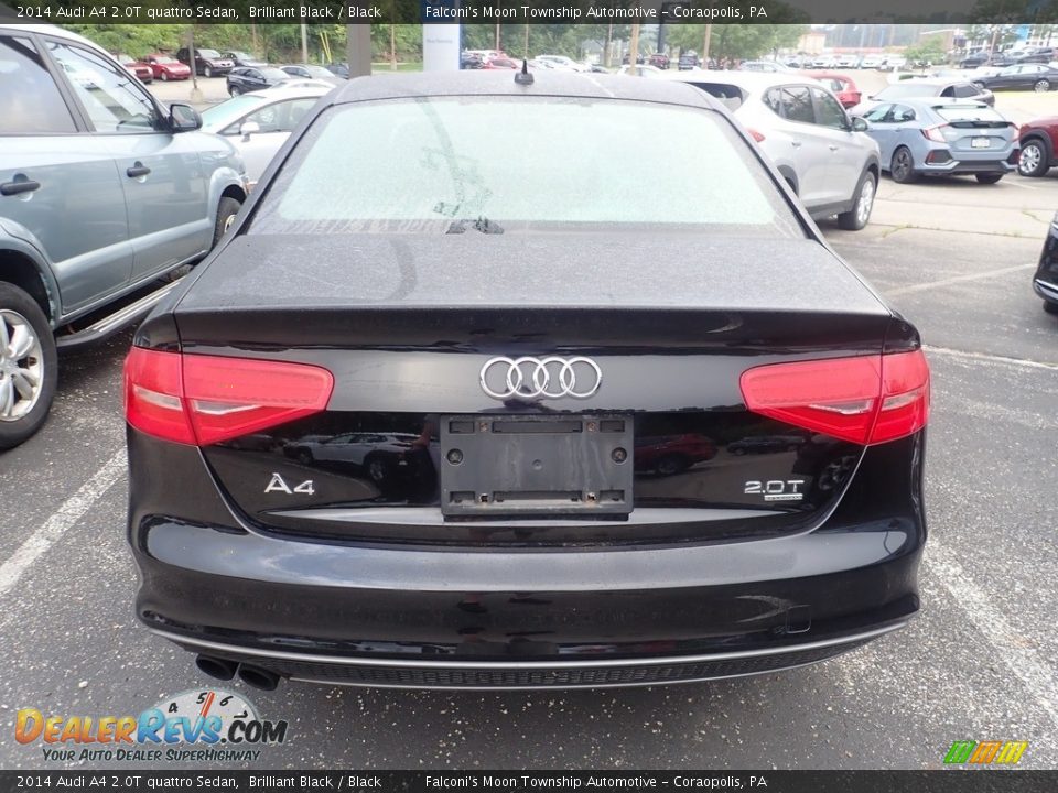 2014 Audi A4 2.0T quattro Sedan Brilliant Black / Black Photo #3