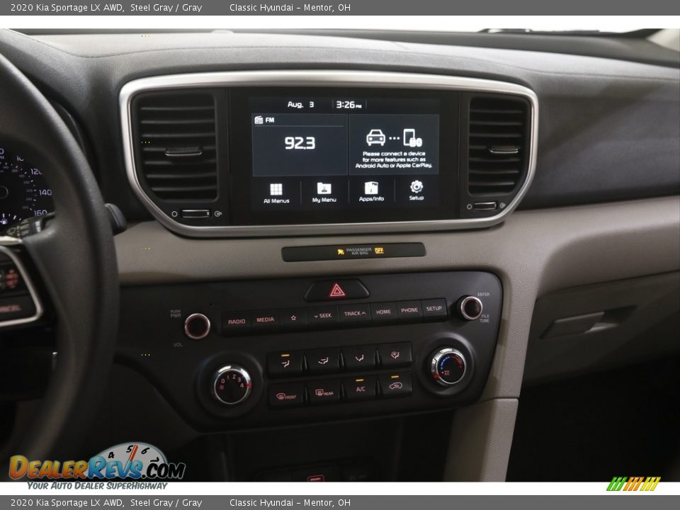 2020 Kia Sportage LX AWD Steel Gray / Gray Photo #9
