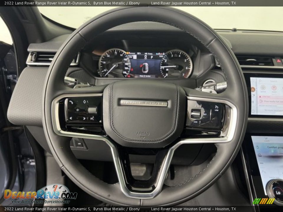 2022 Land Rover Range Rover Velar R-Dynamic S Steering Wheel Photo #16