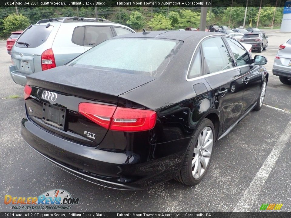 2014 Audi A4 2.0T quattro Sedan Brilliant Black / Black Photo #4