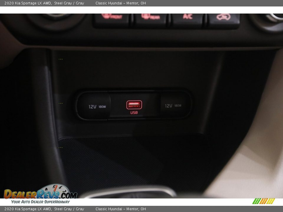 2020 Kia Sportage LX AWD Steel Gray / Gray Photo #12