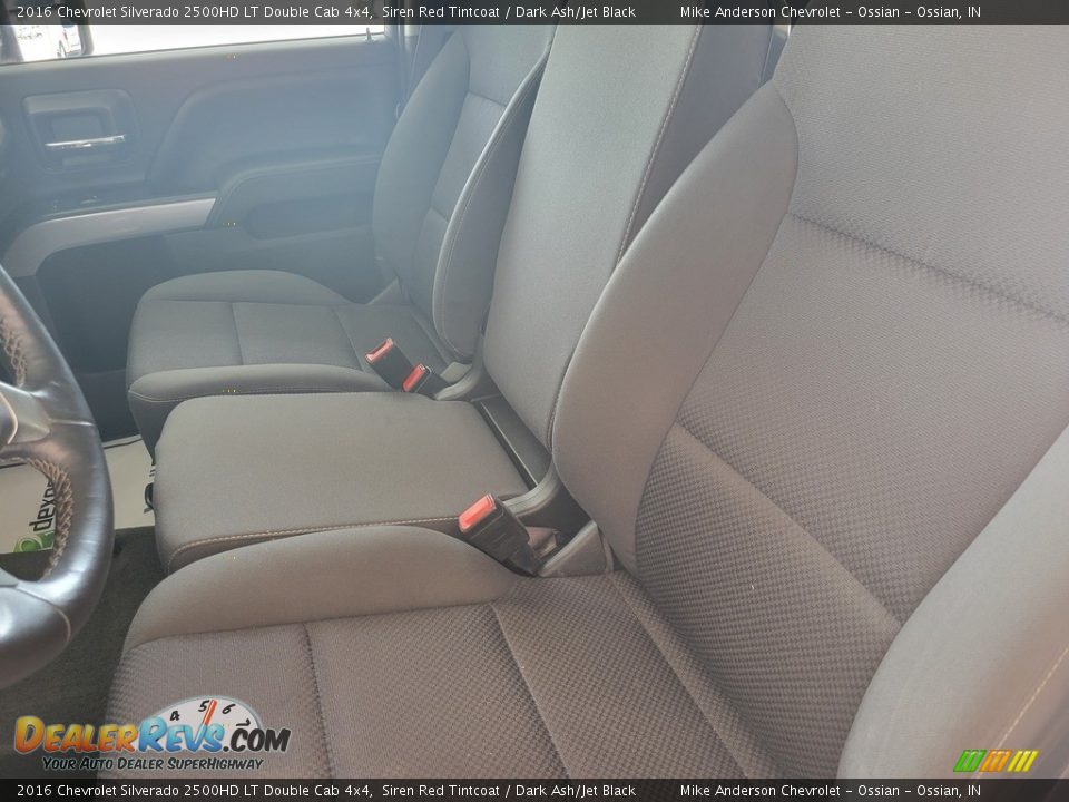 2016 Chevrolet Silverado 2500HD LT Double Cab 4x4 Siren Red Tintcoat / Dark Ash/Jet Black Photo #16