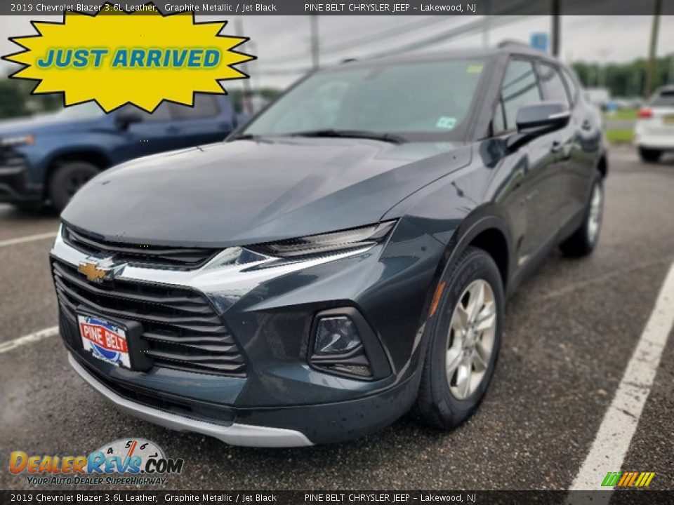 2019 Chevrolet Blazer 3.6L Leather Graphite Metallic / Jet Black Photo #1