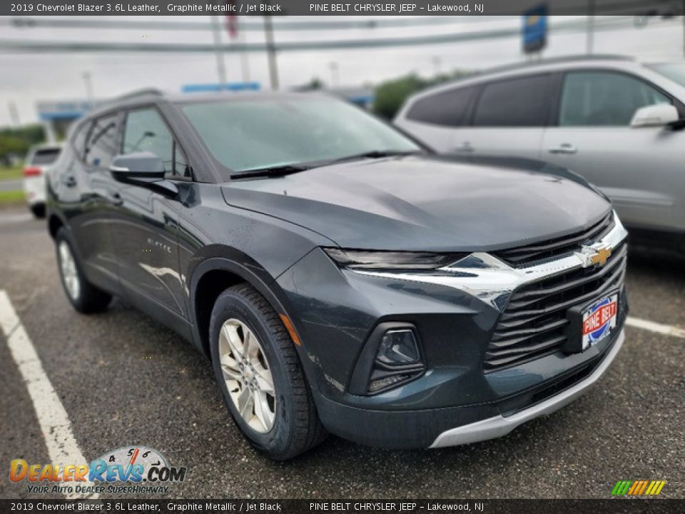 2019 Chevrolet Blazer 3.6L Leather Graphite Metallic / Jet Black Photo #2