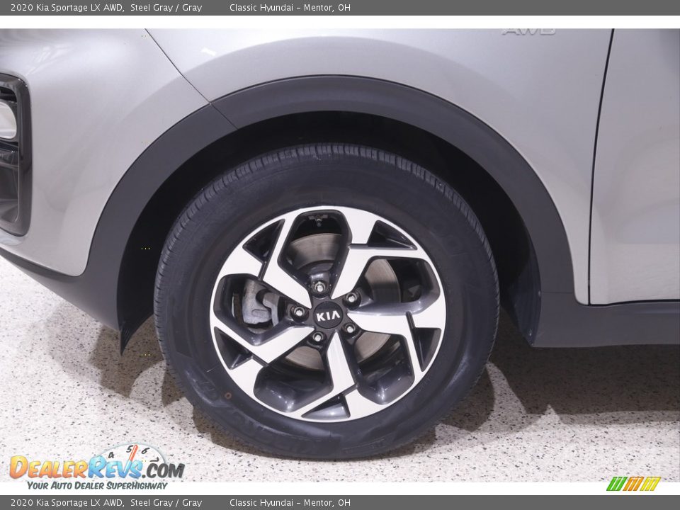 2020 Kia Sportage LX AWD Steel Gray / Gray Photo #19