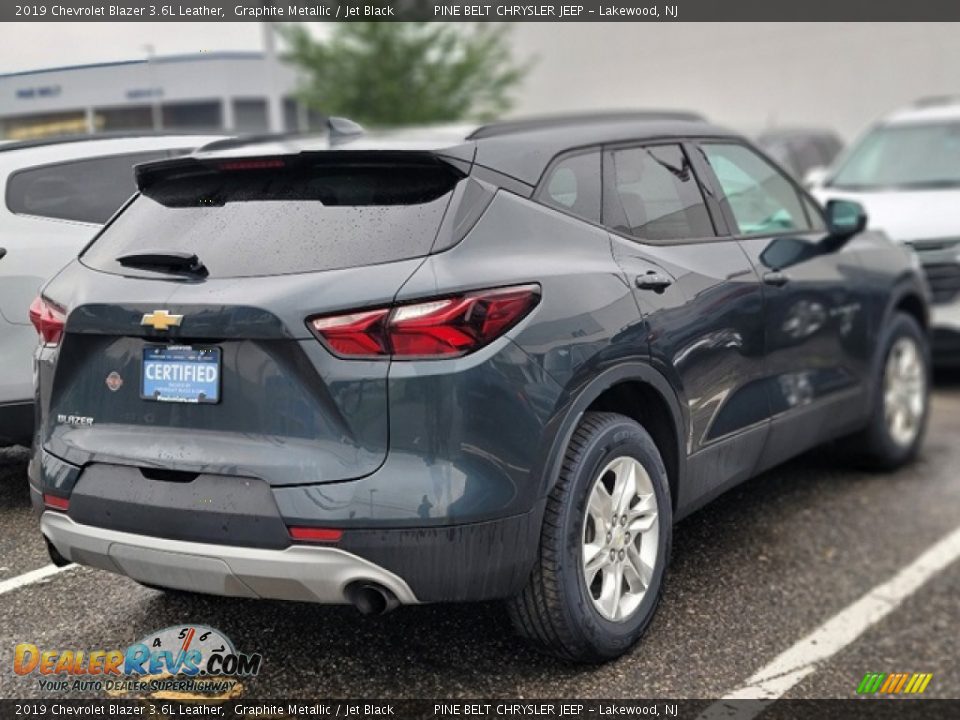 2019 Chevrolet Blazer 3.6L Leather Graphite Metallic / Jet Black Photo #5