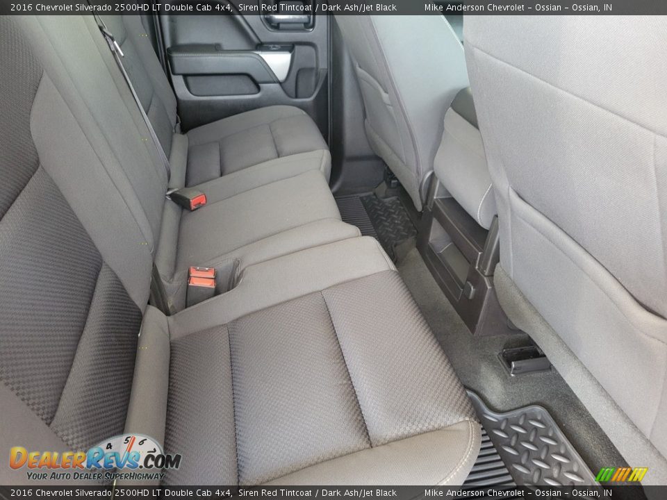 Rear Seat of 2016 Chevrolet Silverado 2500HD LT Double Cab 4x4 Photo #23