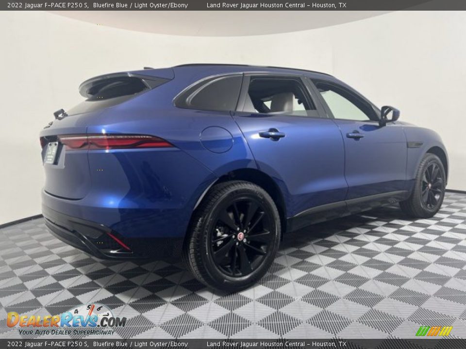 2022 Jaguar F-PACE P250 S Bluefire Blue / Light Oyster/Ebony Photo #2