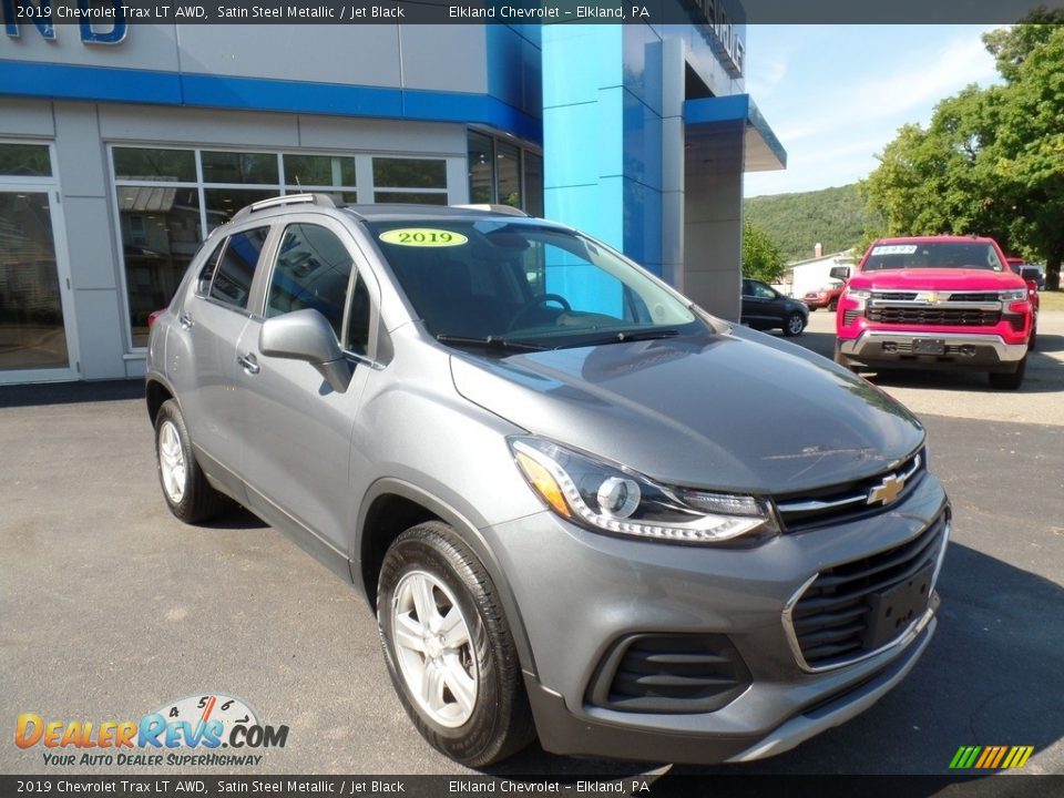 2019 Chevrolet Trax LT AWD Satin Steel Metallic / Jet Black Photo #1