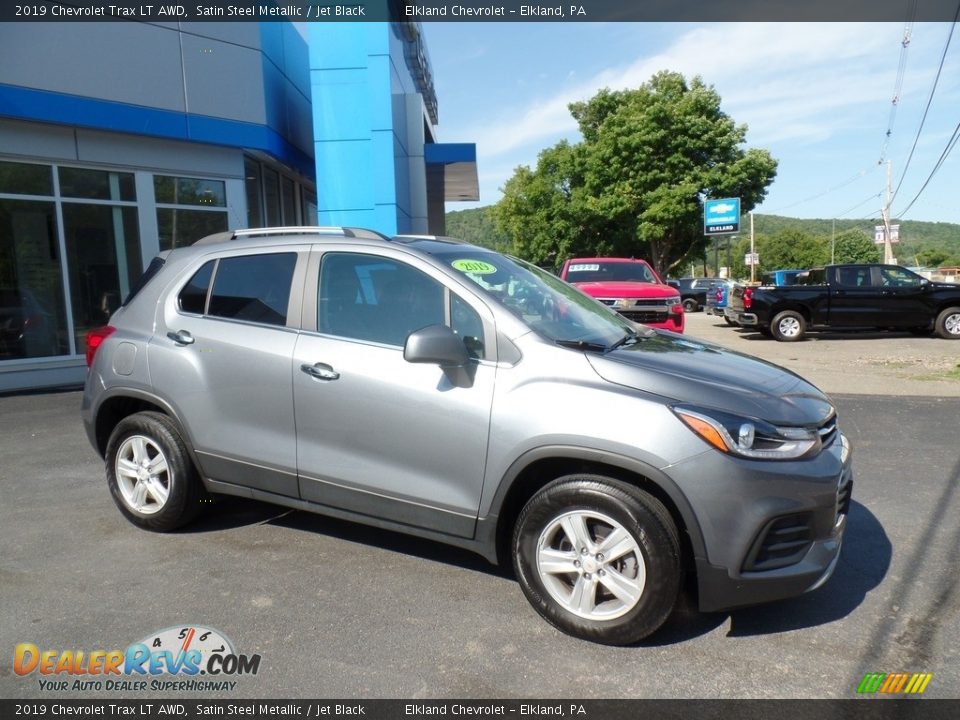 2019 Chevrolet Trax LT AWD Satin Steel Metallic / Jet Black Photo #2