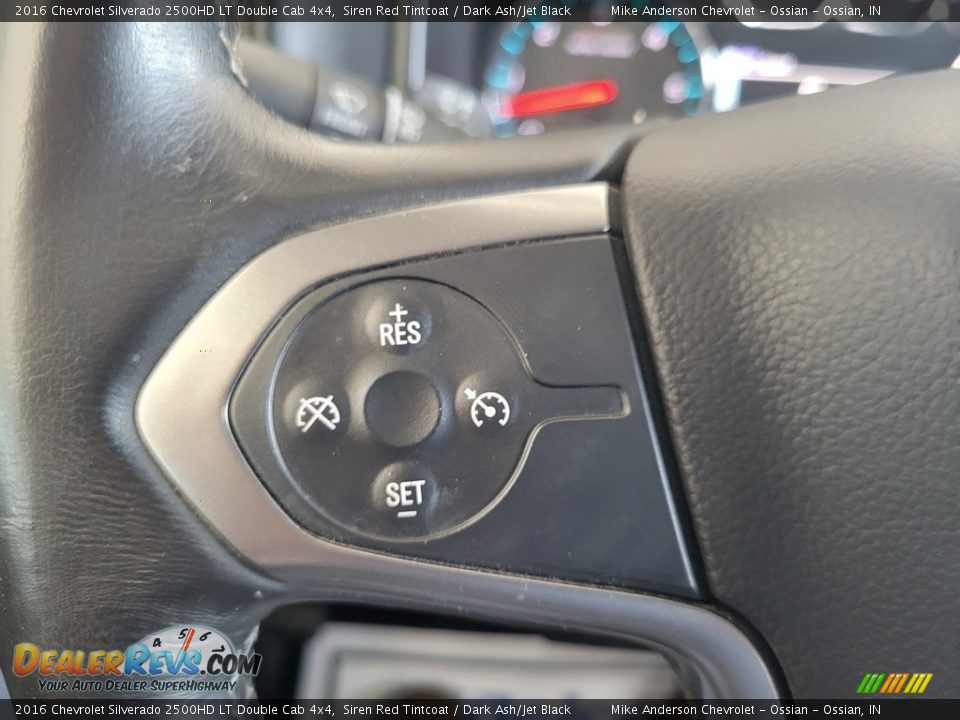2016 Chevrolet Silverado 2500HD LT Double Cab 4x4 Steering Wheel Photo #27