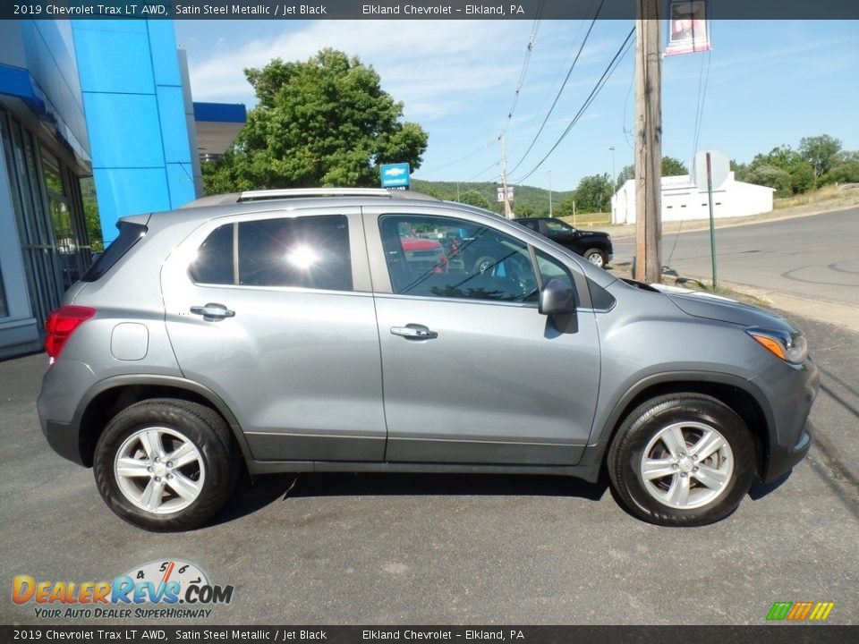 2019 Chevrolet Trax LT AWD Satin Steel Metallic / Jet Black Photo #3