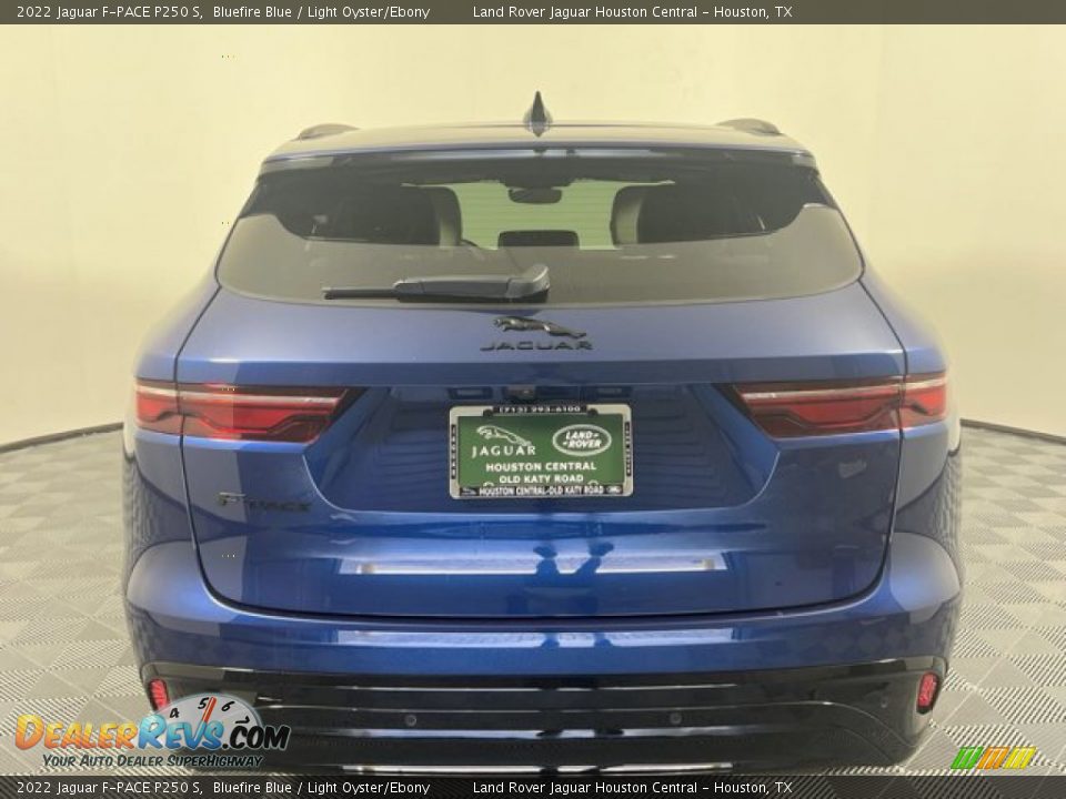 2022 Jaguar F-PACE P250 S Bluefire Blue / Light Oyster/Ebony Photo #7