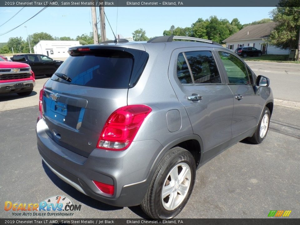 2019 Chevrolet Trax LT AWD Satin Steel Metallic / Jet Black Photo #4