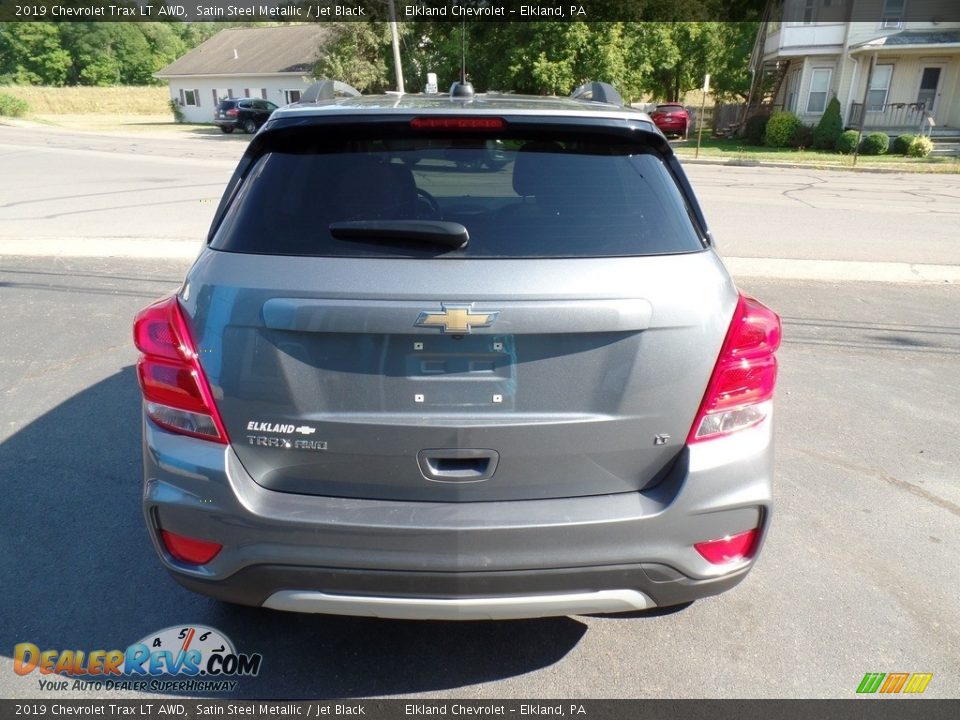 2019 Chevrolet Trax LT AWD Satin Steel Metallic / Jet Black Photo #5