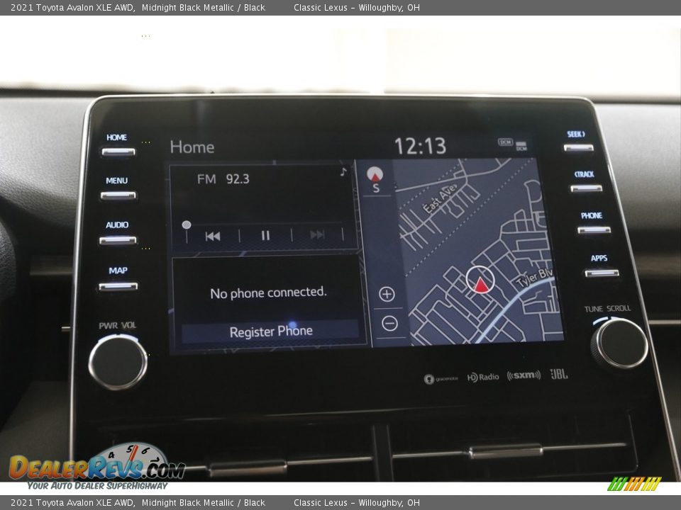 2021 Toyota Avalon XLE AWD Midnight Black Metallic / Black Photo #10