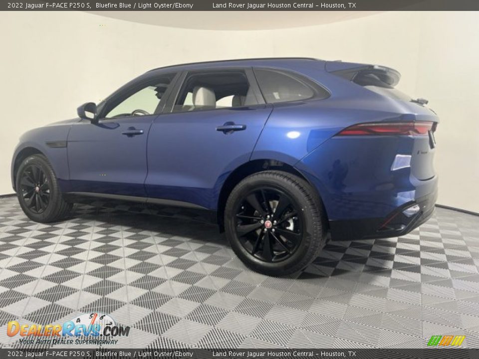 2022 Jaguar F-PACE P250 S Bluefire Blue / Light Oyster/Ebony Photo #10