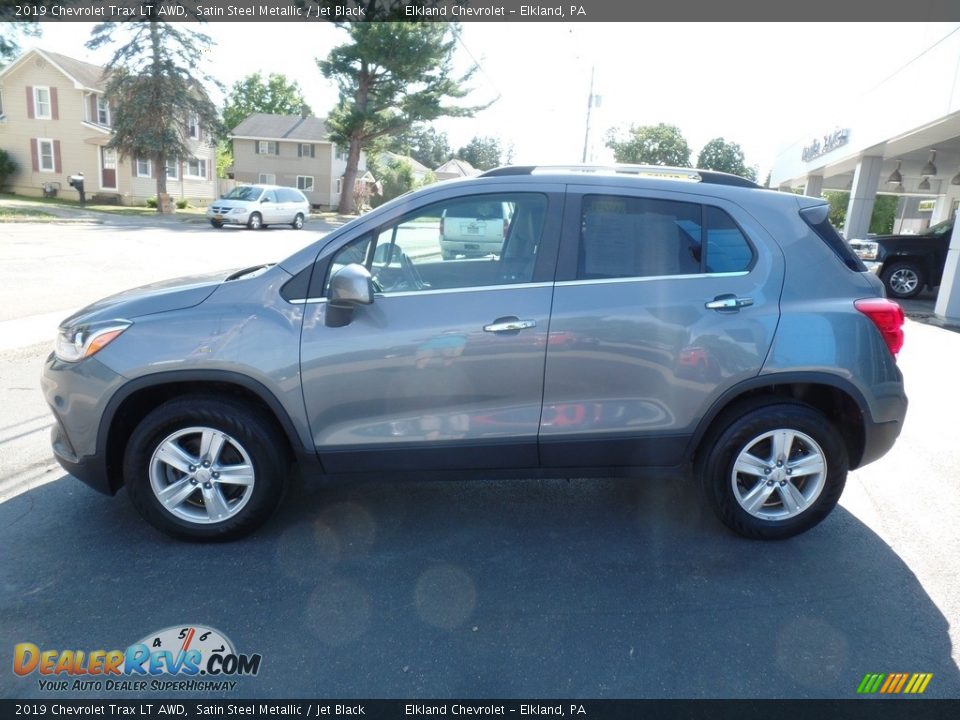 2019 Chevrolet Trax LT AWD Satin Steel Metallic / Jet Black Photo #7