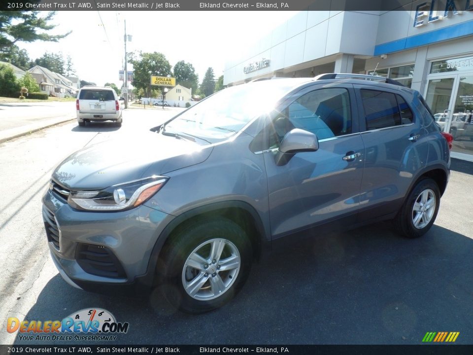 2019 Chevrolet Trax LT AWD Satin Steel Metallic / Jet Black Photo #8