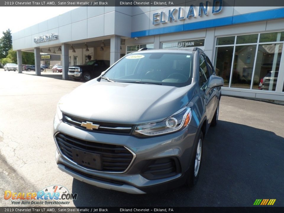 2019 Chevrolet Trax LT AWD Satin Steel Metallic / Jet Black Photo #9