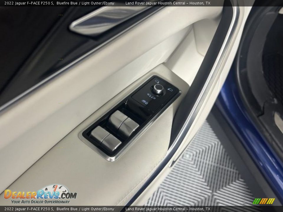 2022 Jaguar F-PACE P250 S Bluefire Blue / Light Oyster/Ebony Photo #14